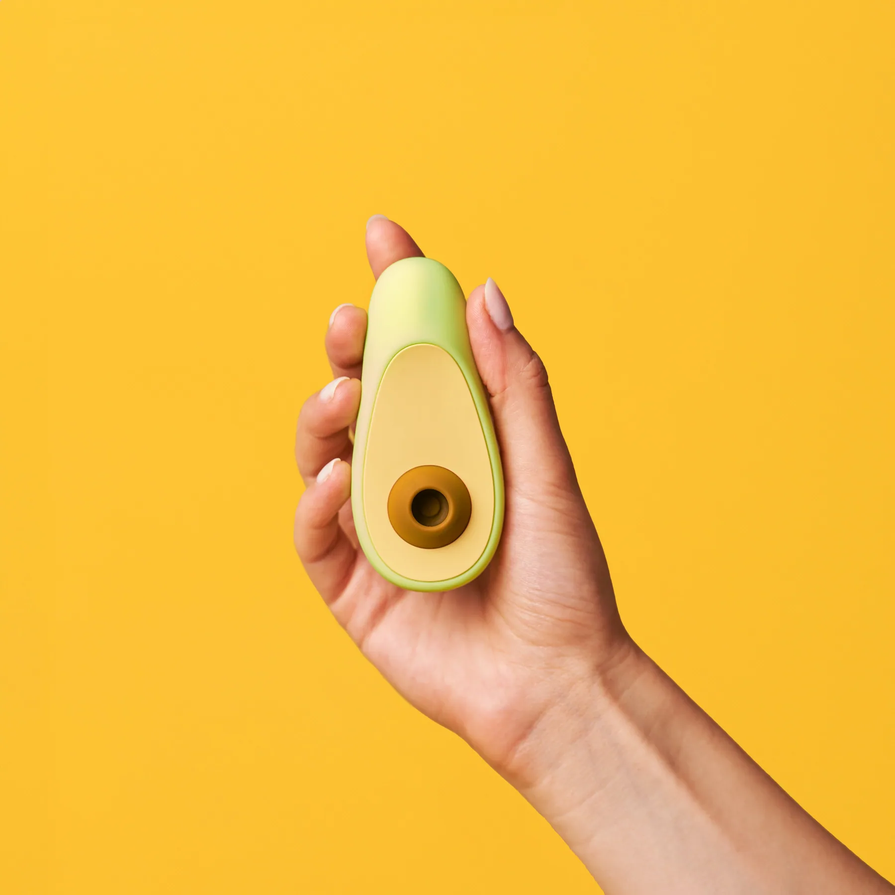 Avo clitoral massager detail view
