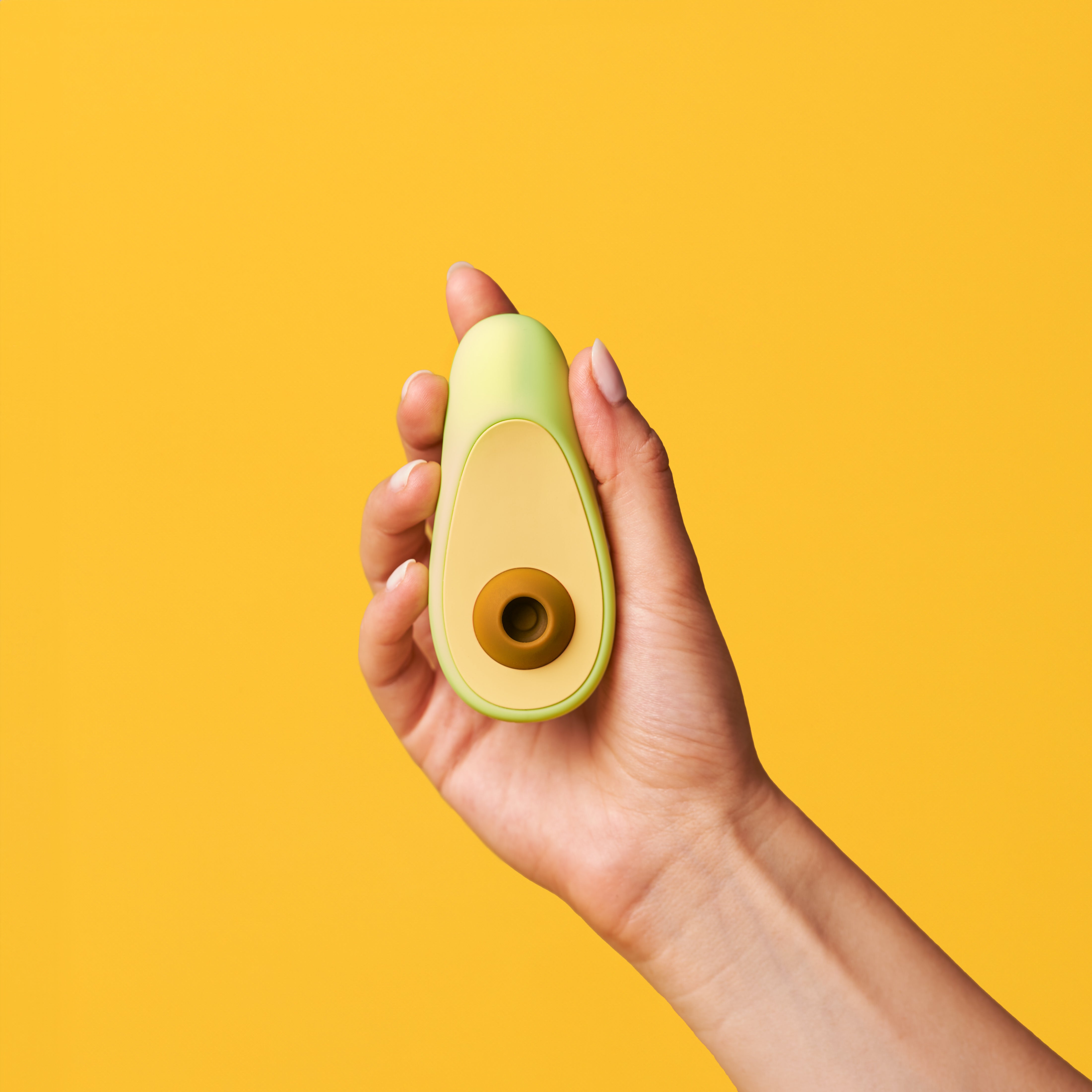 Avo clitoral massager detail view